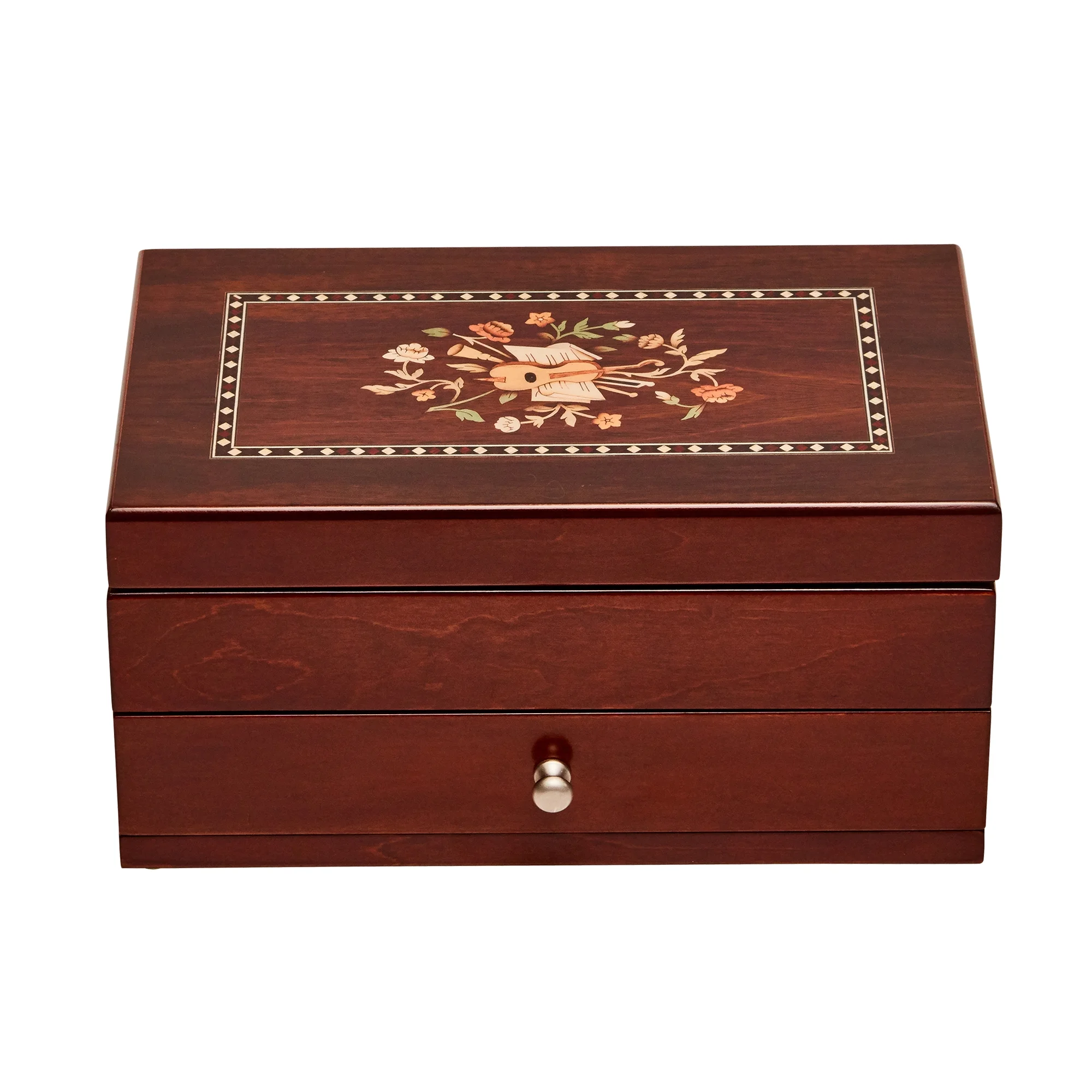 Mele and Co Brynn Wooden Jewelry Box