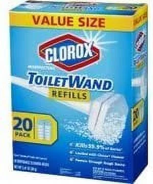 Clorox ToiletWand Disinfecting Refills, 20 Count - Pack of 1