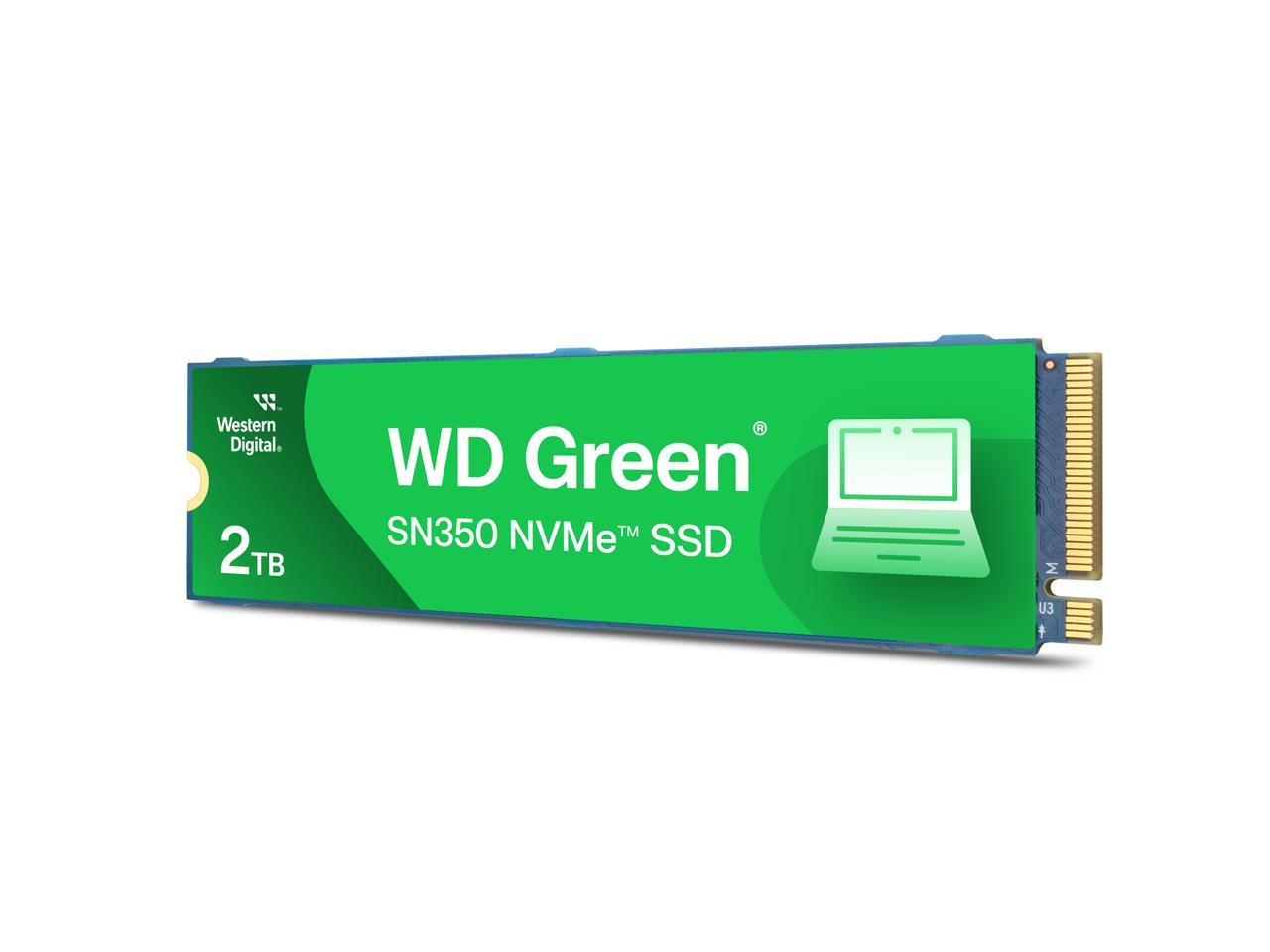 Western Digital WD Green SN350 NVMe M.2 2280 2TB PCI-Express 3.0 x4 Internal Solid State Drive (SSD) WDS200T3G0C