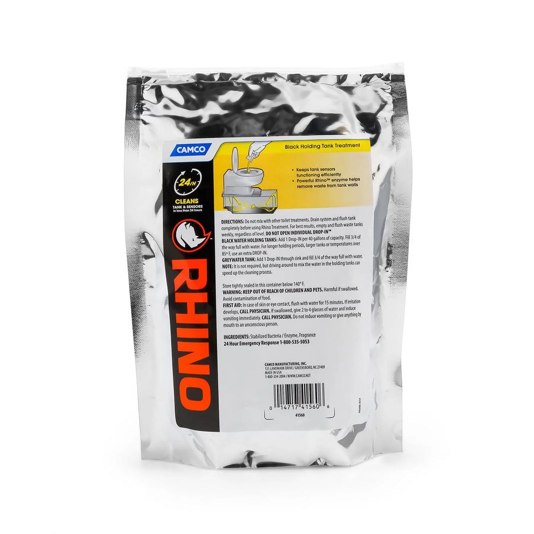 Camco 41560 Rhino Holding Tank Drop-Ins - Bag of 6