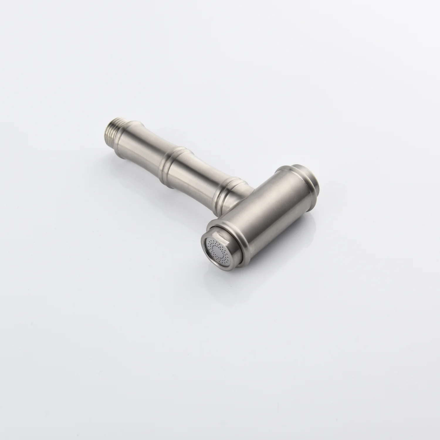 DremFaryoyo Bridge Dual Handles Kitchen Faucet With Pull-Out Side Spray in