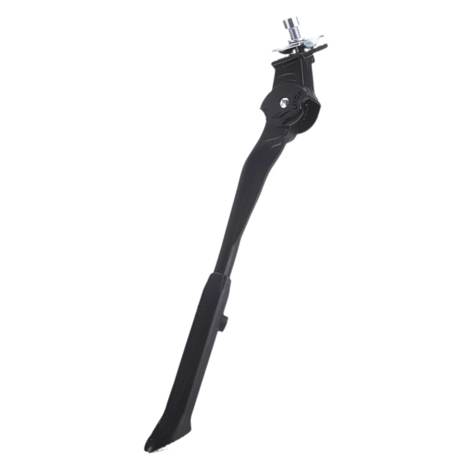 AMLESO Adjustable Height Bike Kickstand Foot, Kick Stand Side Rear Kick Stand for Mountain Bike Resting 24inch-29 inch Wheel