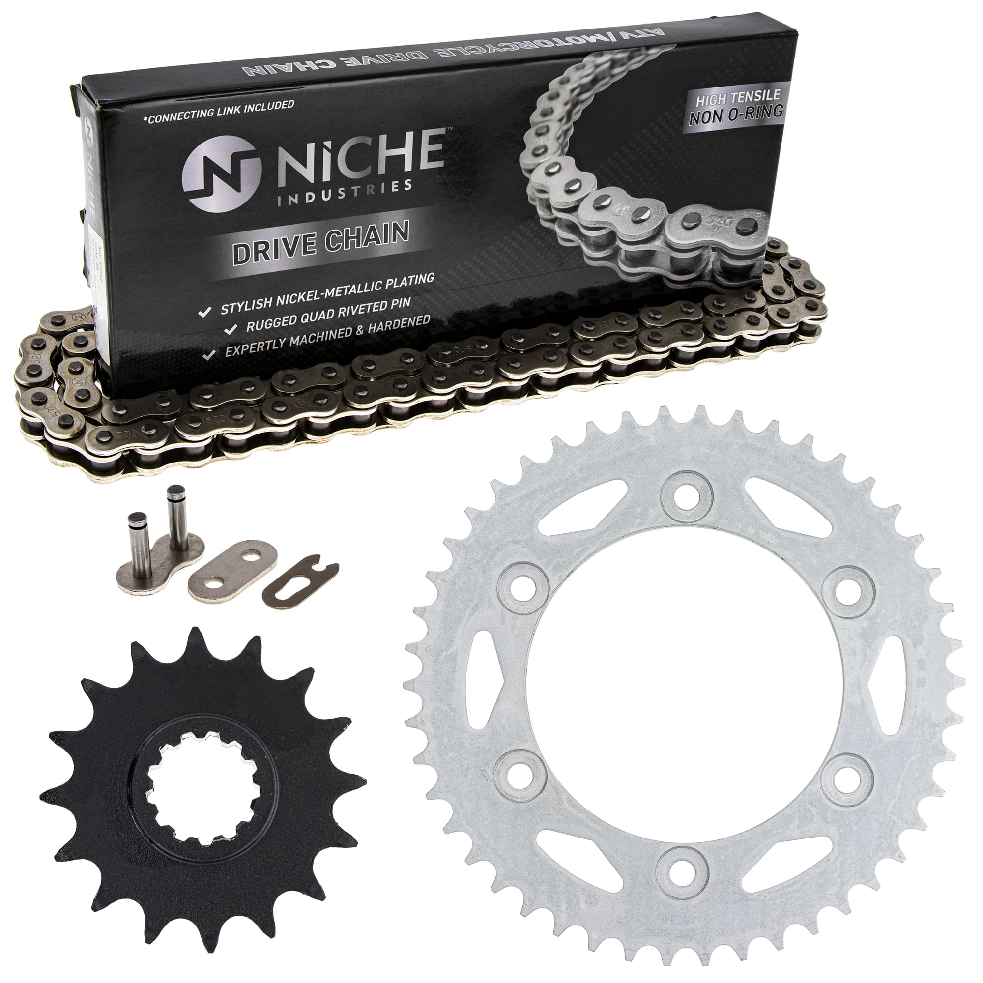 Niche Sprocket Chain Set for Honda CBR600F 16/46T 520 Motorcycle MK1003581