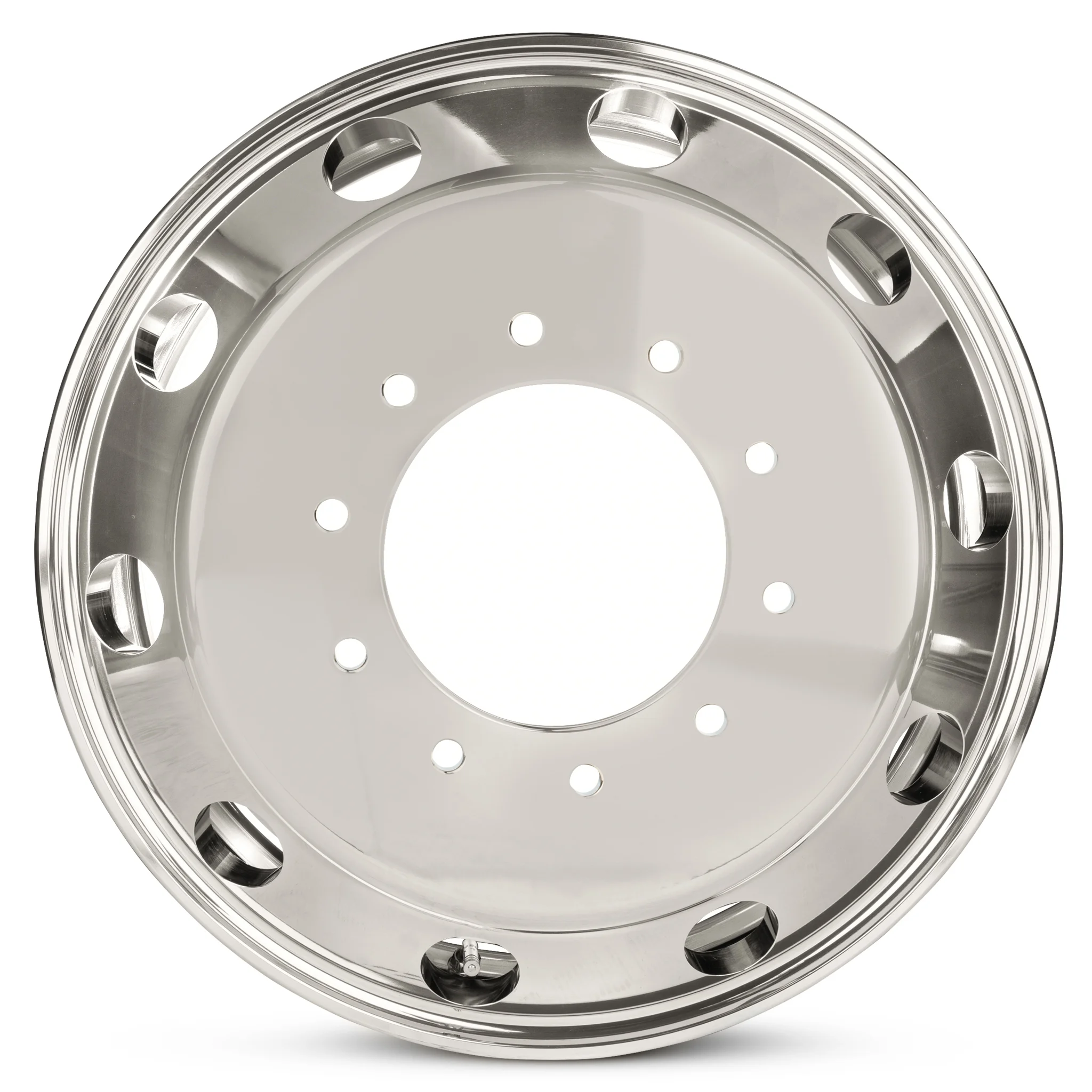 For 2005-2022 Ford F550SD 19.5 Inch Polished Silver Rim - OE Direct Replacement - Road Ready Car Wheel