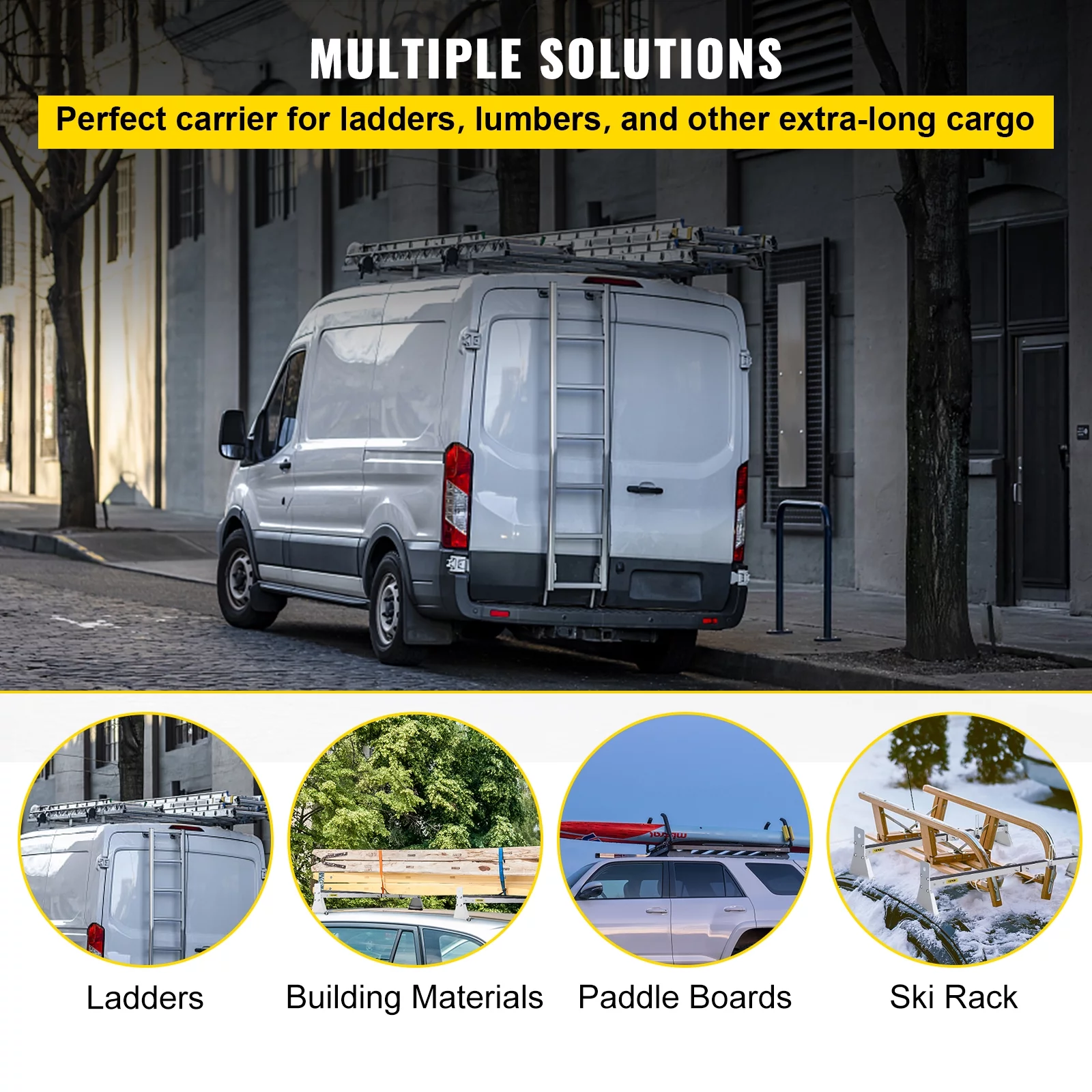 BENTISM Roof Ladder Rack Van Ladder Rack 52