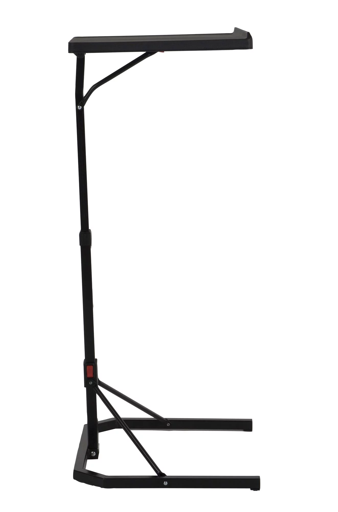 COSCO Multi-Functional Adjustable Personal Folding Table, Black