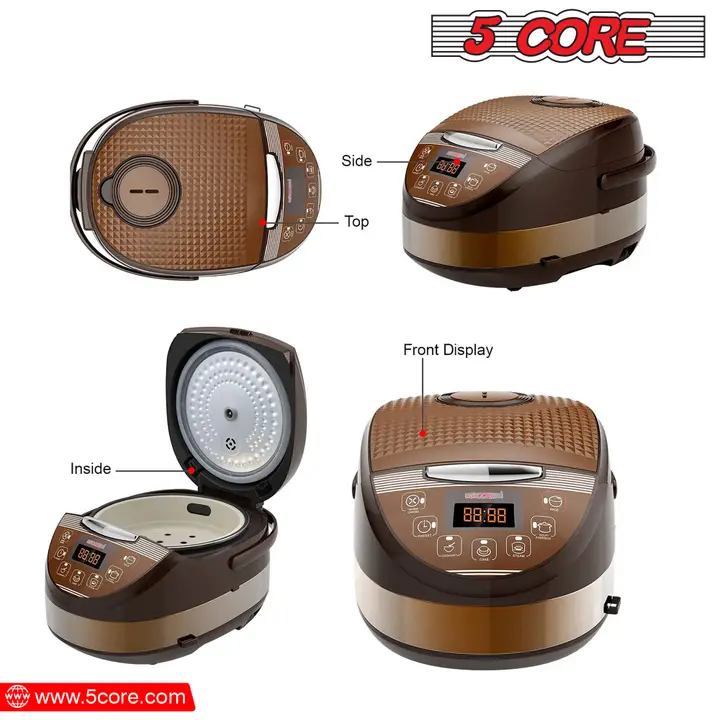 Asian Rice Cooker Electric Rice Maker W 15n1 Touch Screen