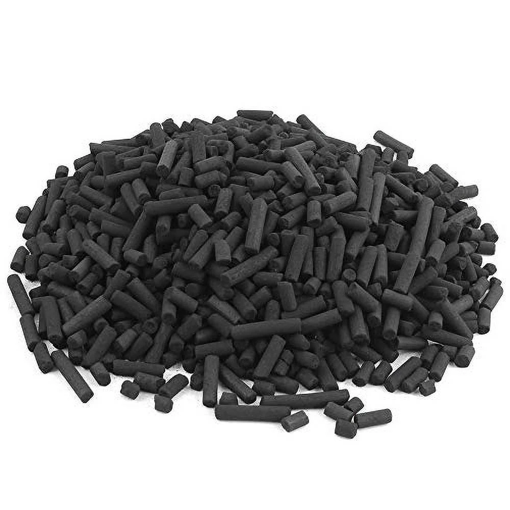 Wave Point 5 lbs Premium Grade Virgin Activated Carbon Charcoal Pellets in 5 Filter Media Bags (Free) for Aquarium Fish Tanks Koi Pond Canister Filter Reef Filters