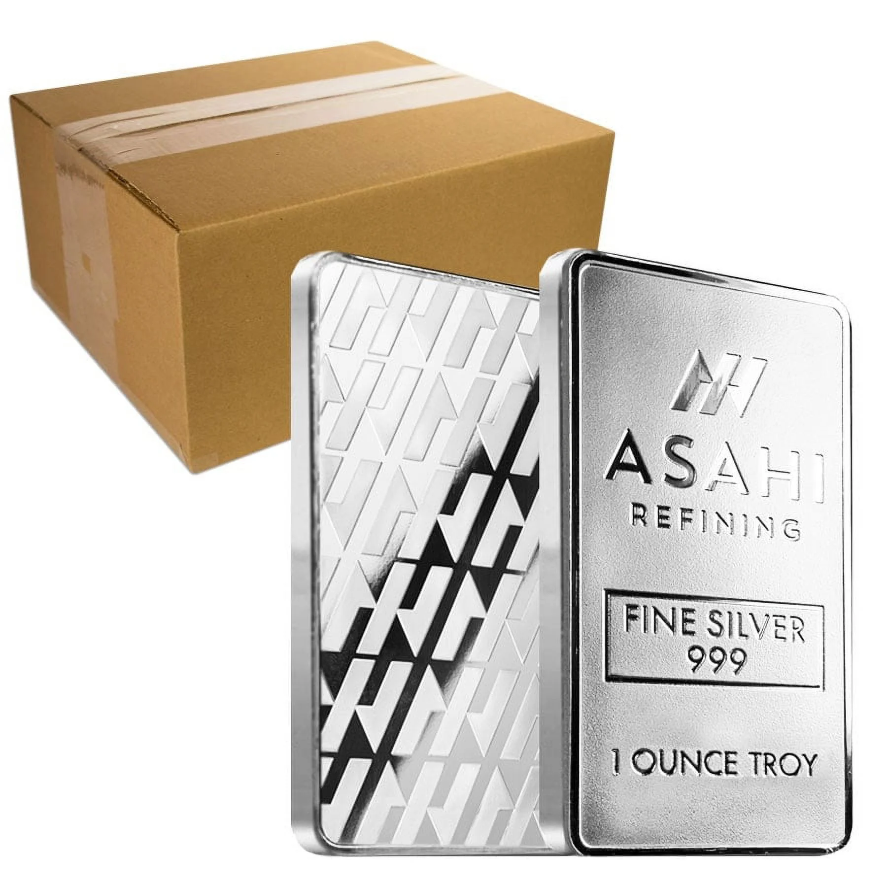 Lot of 10 - 1 oz Asahi Silver Bar .999 Fine