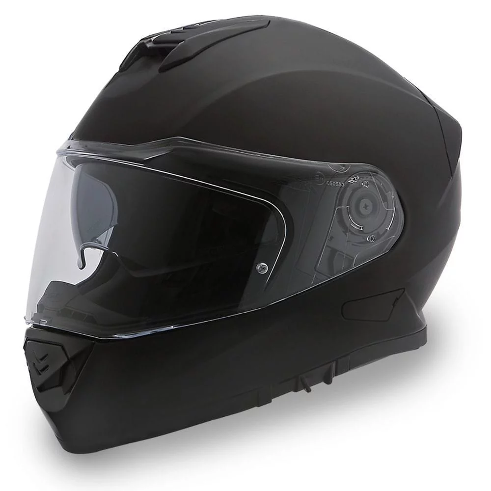 DAYTONA Full Face Helmet Motorcycle Detour Shadow Gloss/Matte Black 4 STYLES