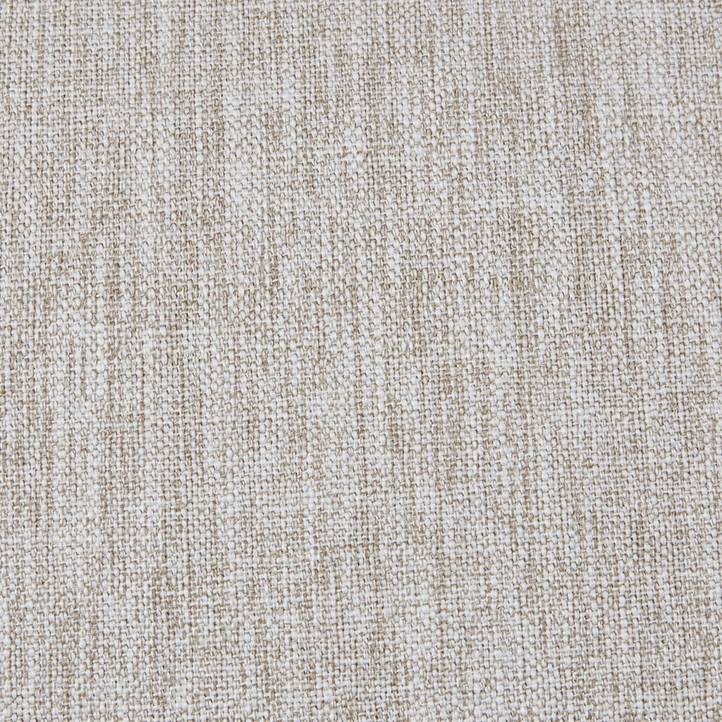 Homiyad Rustic Settee Features Pillow Topped Arms and An Attached Cushion Upholstered in A Beige Fabric