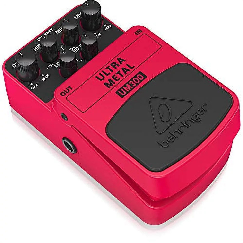 Behringer Ultra Metal UM300 Heavy Metal Distortion Effects Pedal