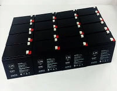 SPS Brand 12V 9Ah Replacement Battery (SG1290T2) for Powerware PW9125-3000E (Terminal T2) (16 Pack)