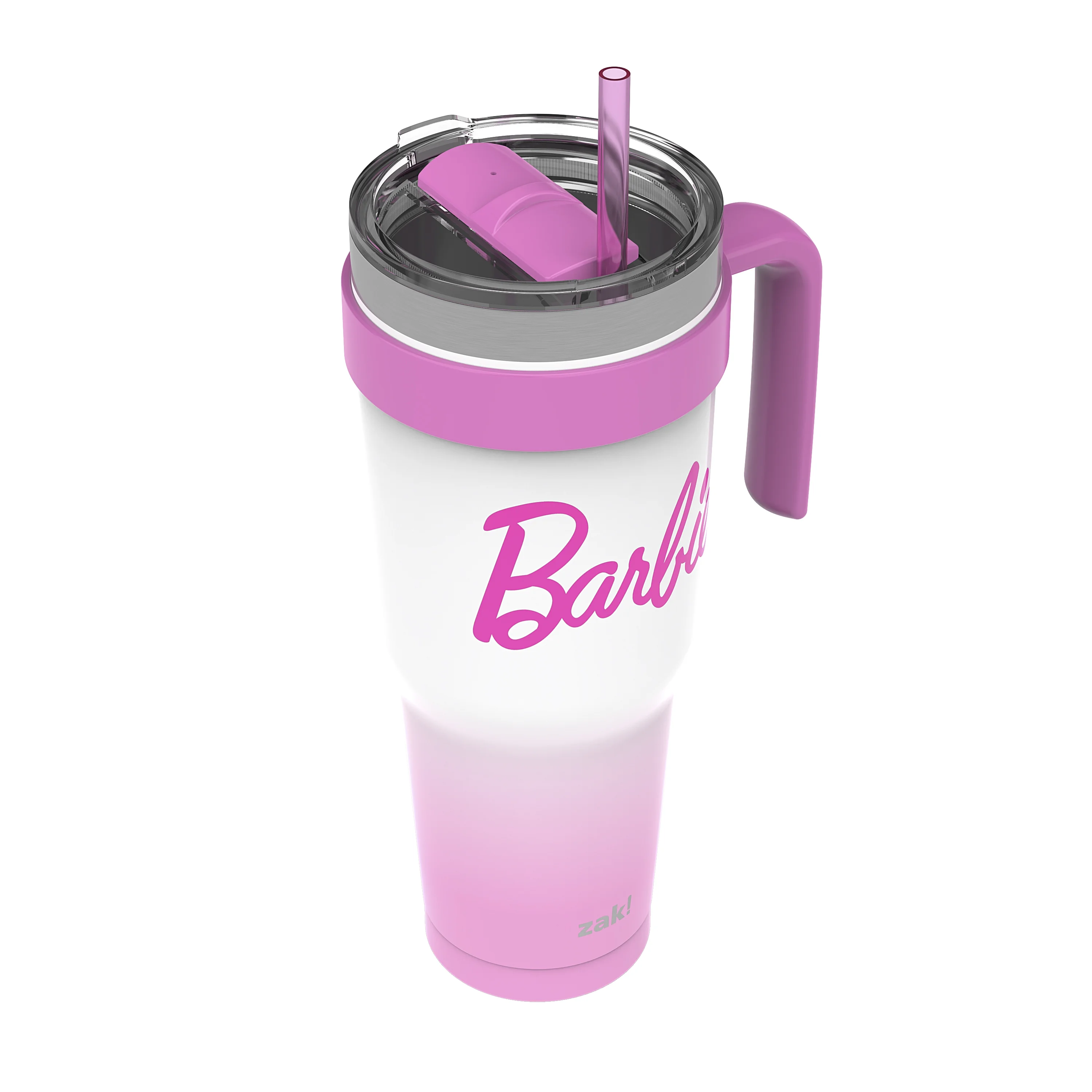 Barbie 40oz Double Wall Stainless Steel Waverly Tumbler - Pink Ombre