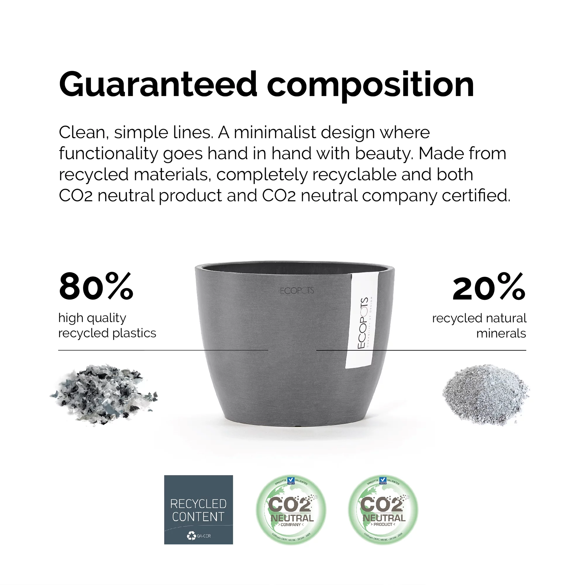 United Nursery Live Ficus Retusa Houseplant 12-14in Tall in 6 inch Premium Ecopots Pure White