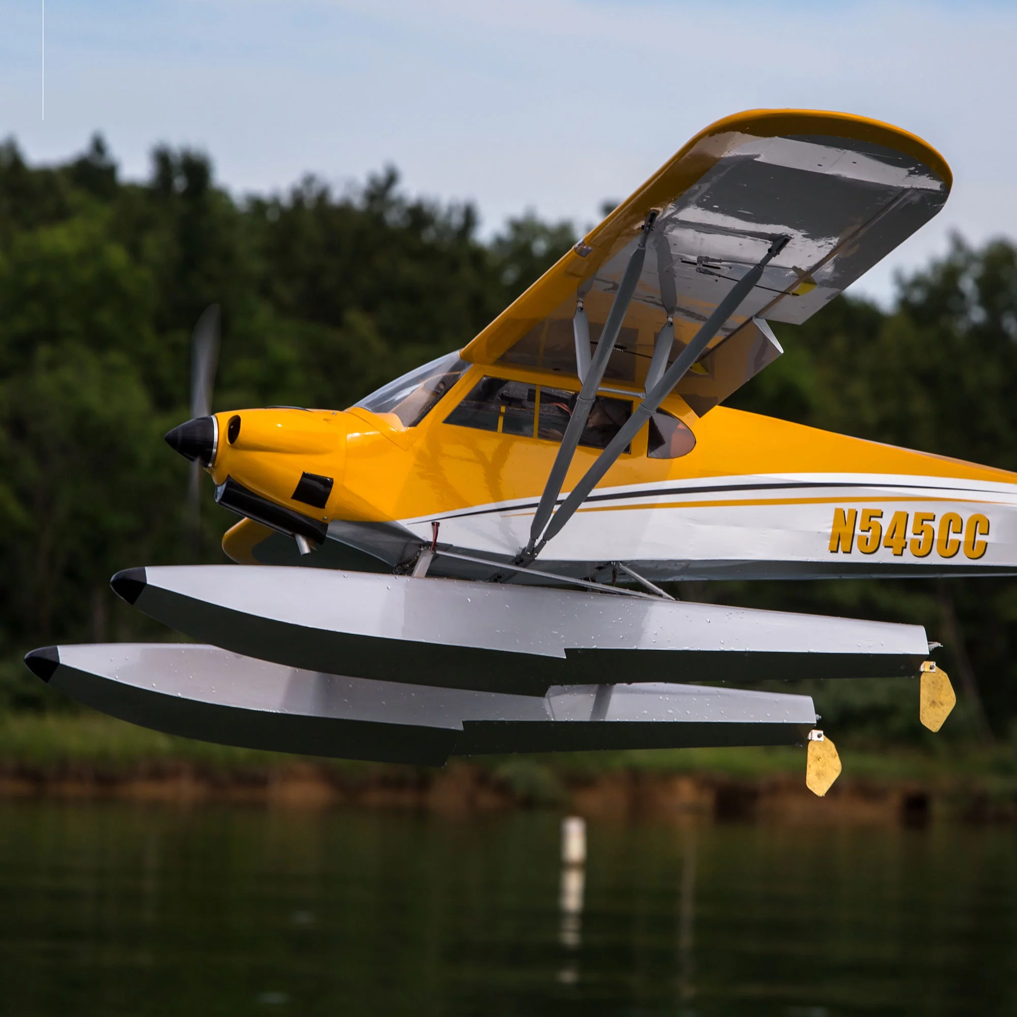 Hangar 9 1/5-Scale Float Set HAN6030 Wheels Gear Retracts & Accys