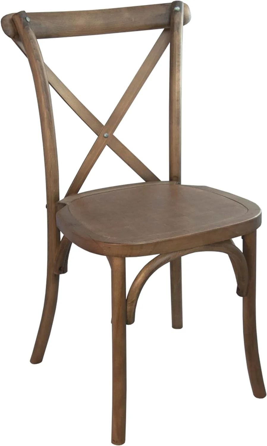 Bardstown Bistro Wooden Dining Chair - Light Brown - High X-Back