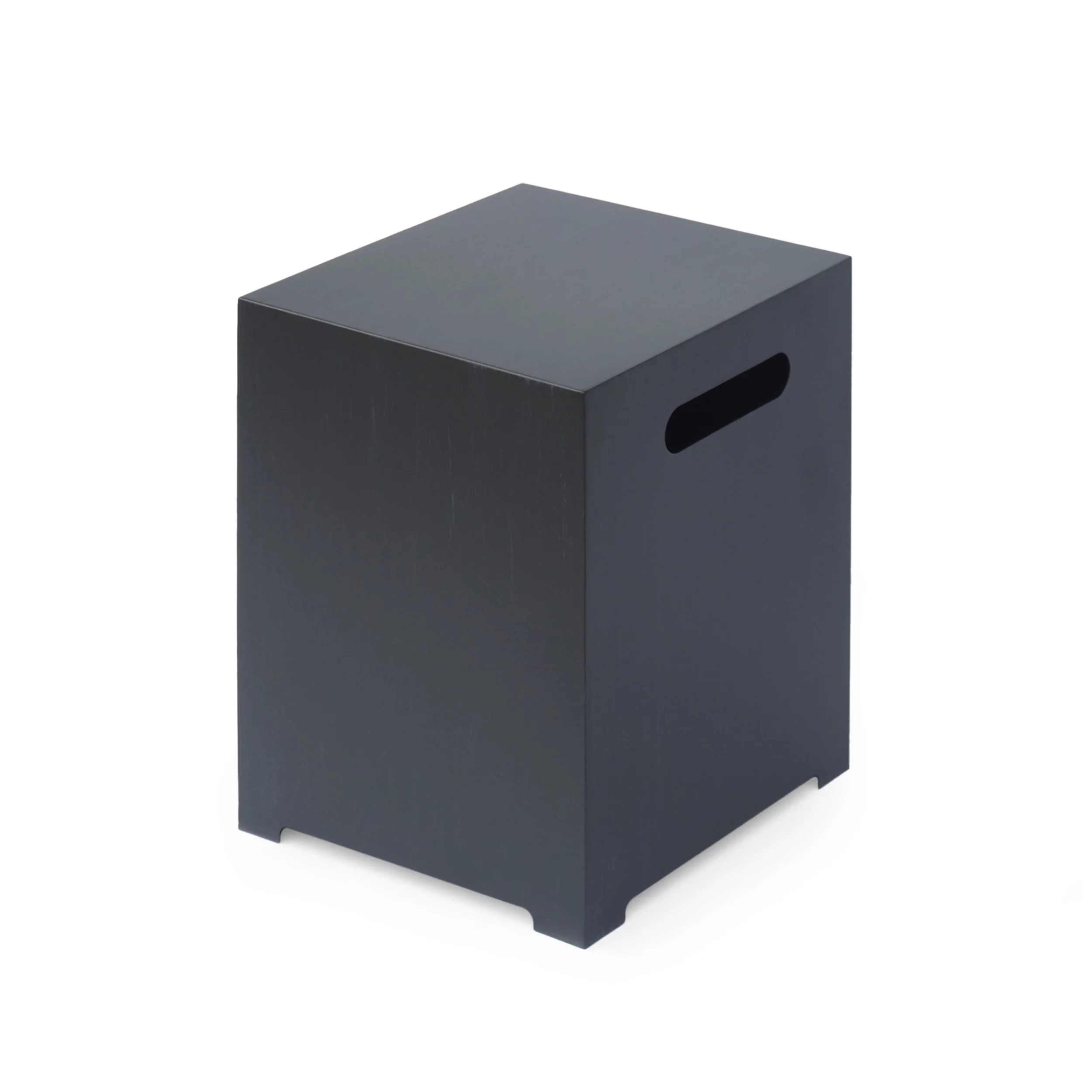 Noble House Wellington Outdoor Round Fire Pit with Tank Holder in Dark Gray