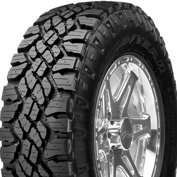 2 Goodyear Wrangler DuraTrac LT 235/85R16 120Q Truck All Terrain 3PMSF Tires 312036142 / 235/85/16 / 2358516