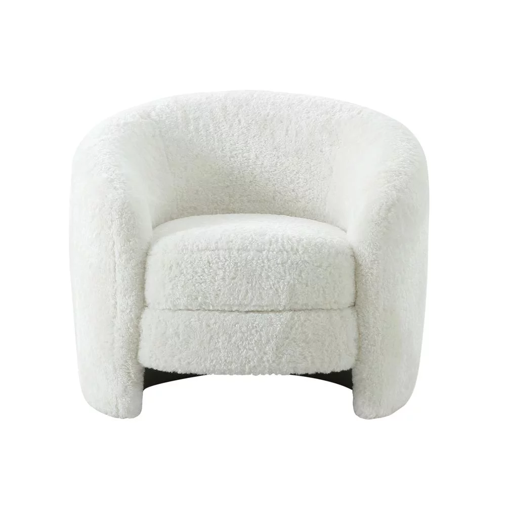 TOV Furniture Dakota Faux Shearling Armchair