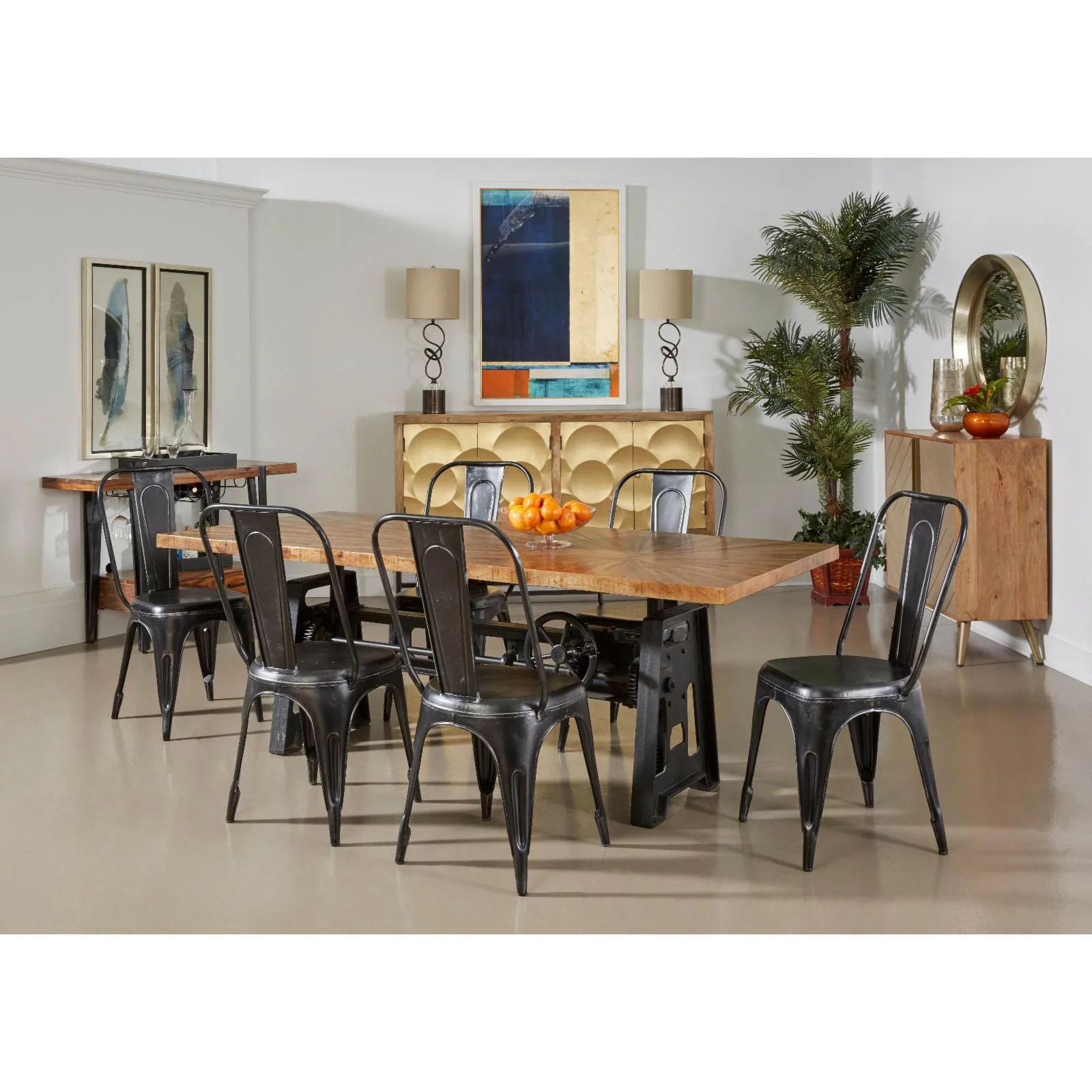 Coast to Coast Sunny Solid Wood Adjustable Height Dining Table, 30