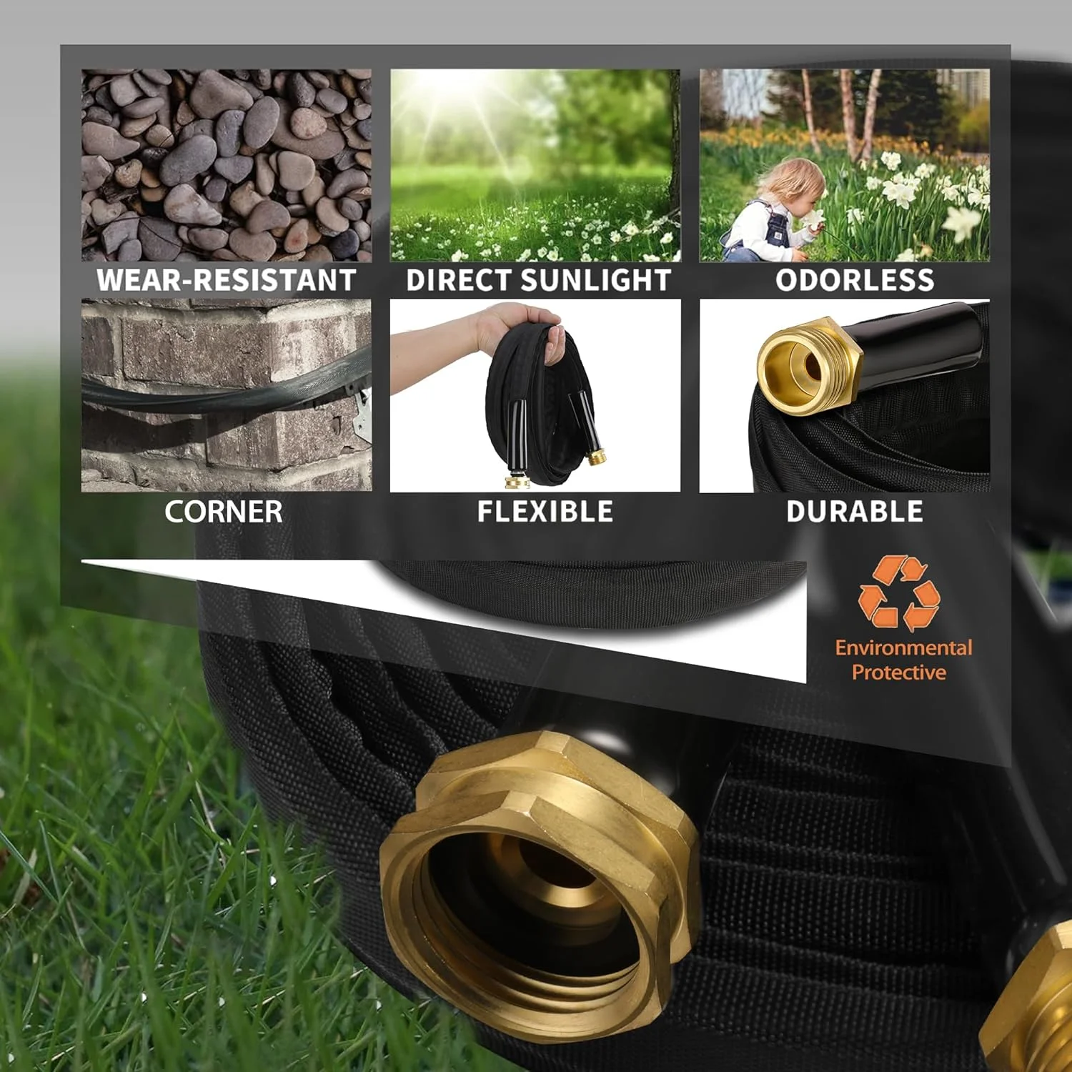 Garden Hose 100 ft x 5/8