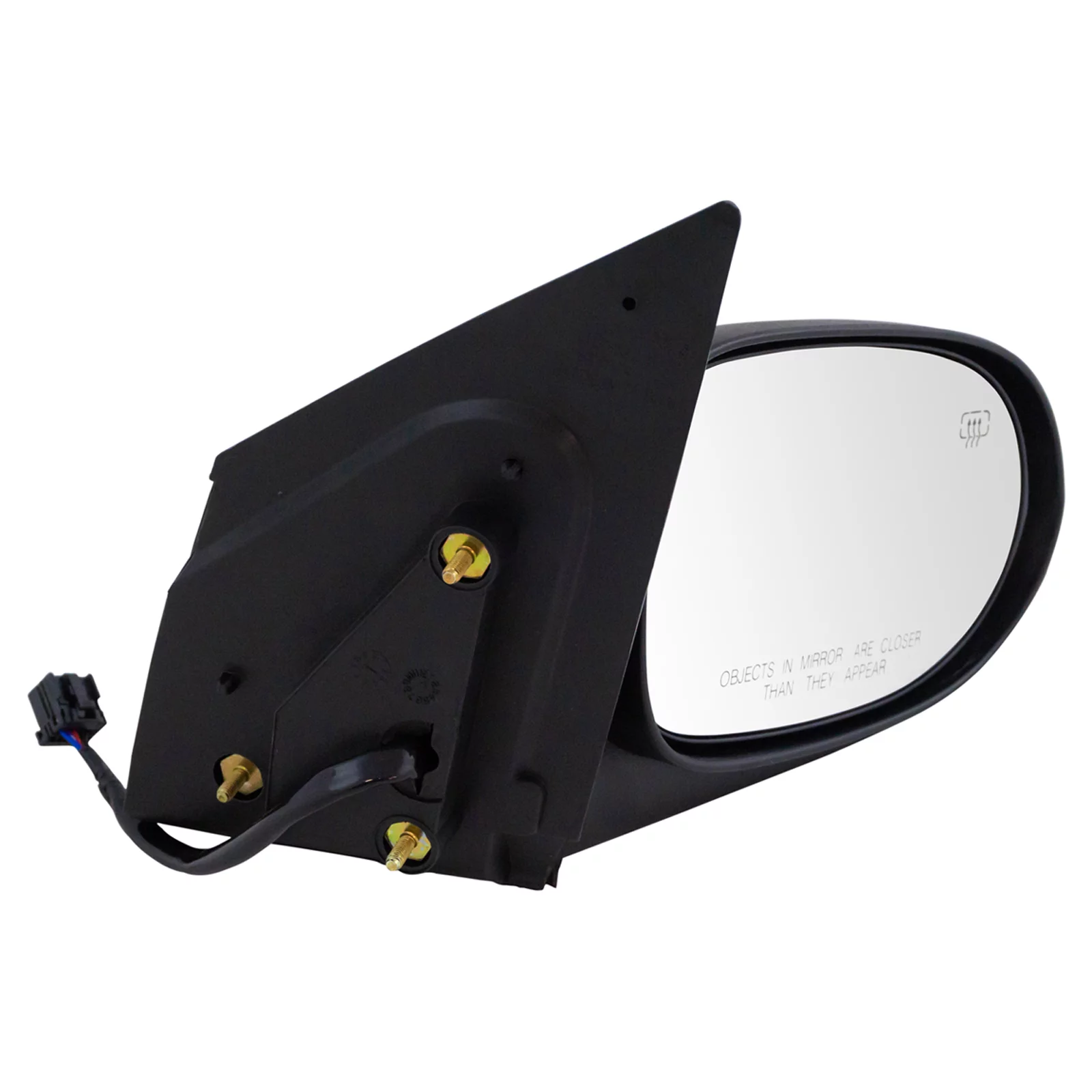 Mirror Power Heated Textured Black Passenger Side Right RH for 10-12 Caliber New MRA06862 Fits select: 2010-2012 DODGE CALIBER