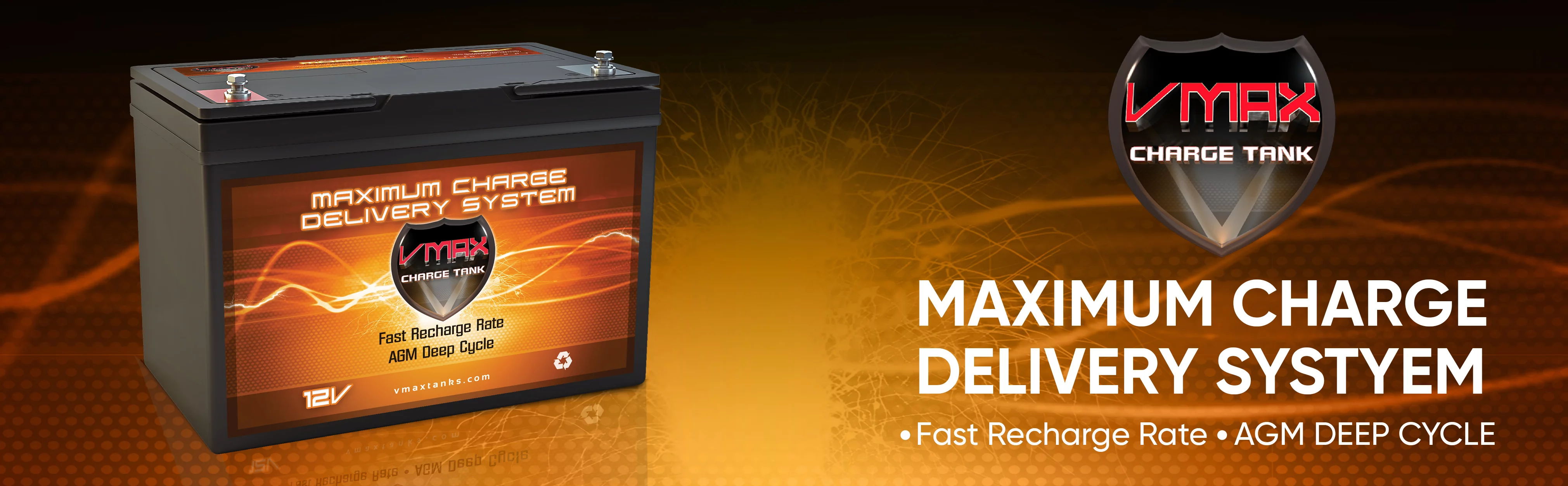 VMAX SLR100 AGM Deep Cycle Battery Replaces Walmart 27DC-6 12 Volt group 27 100Ah
