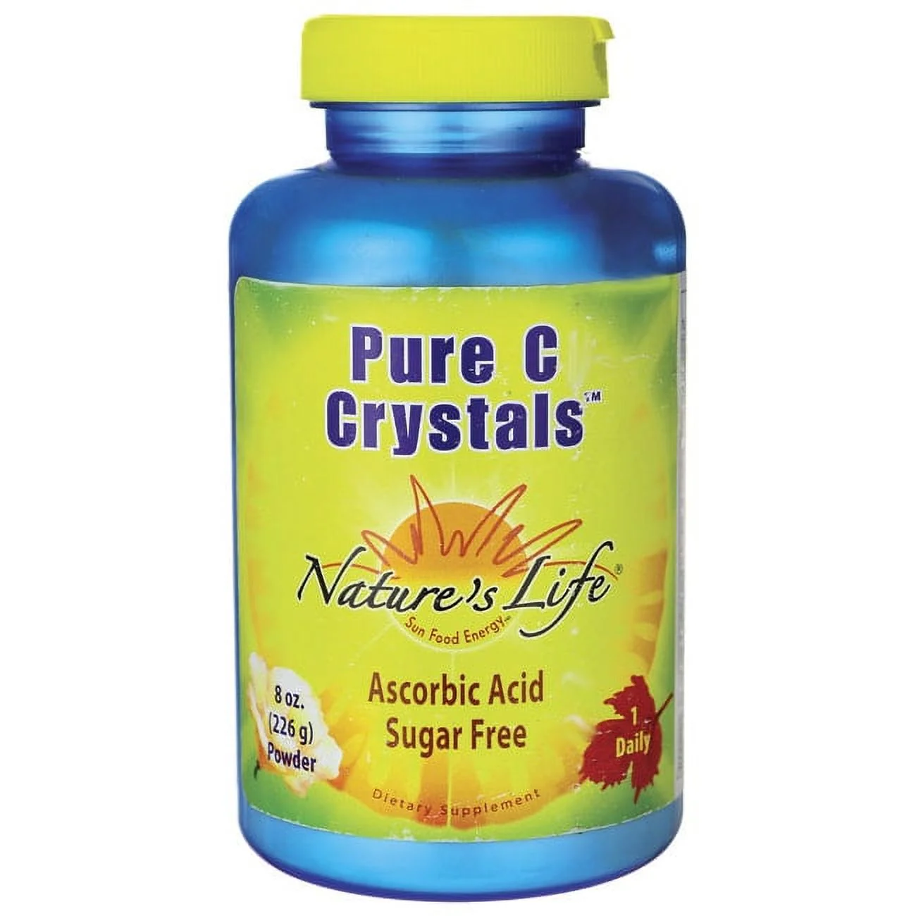 Nature's Life Pure C Crystals 8 oz Pwdr