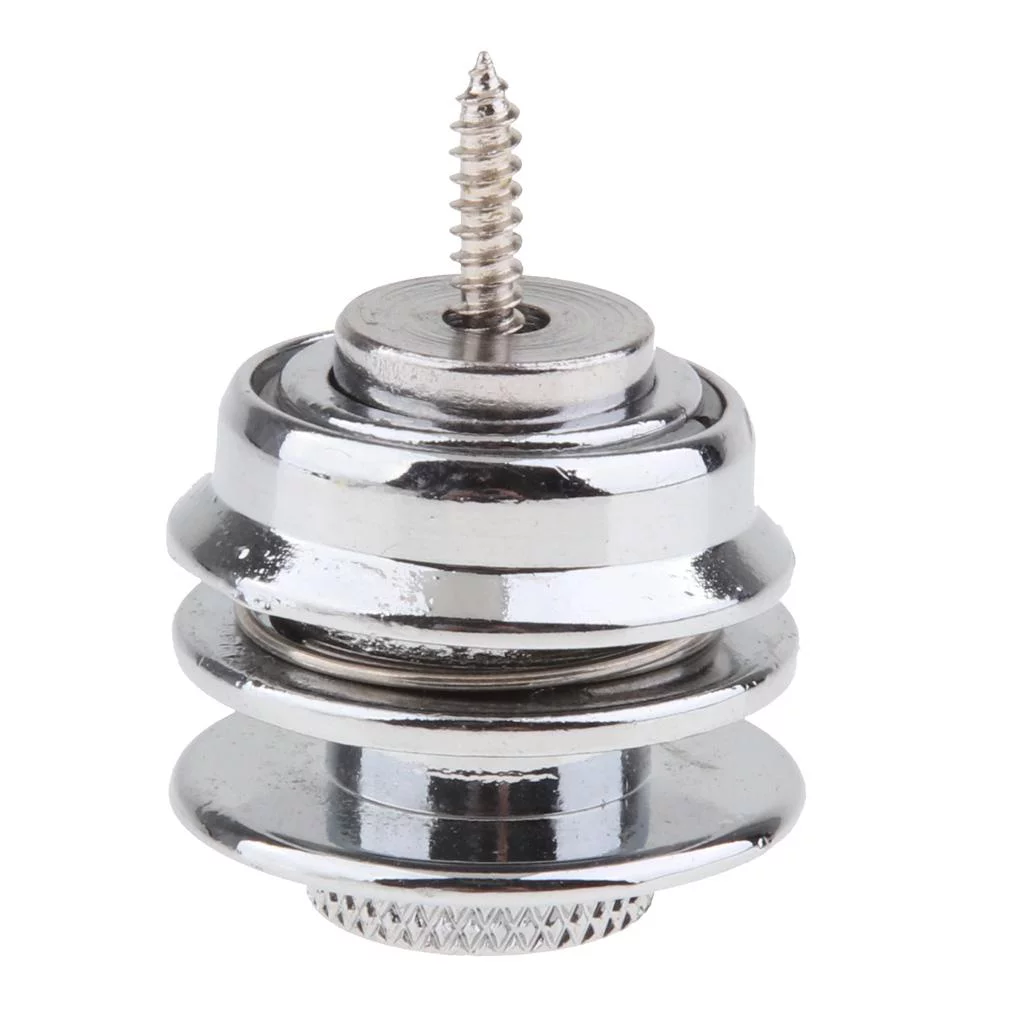 Rushawy 4xGuitar Strap Locks Buttons Security Straplocks Strap Retainer System