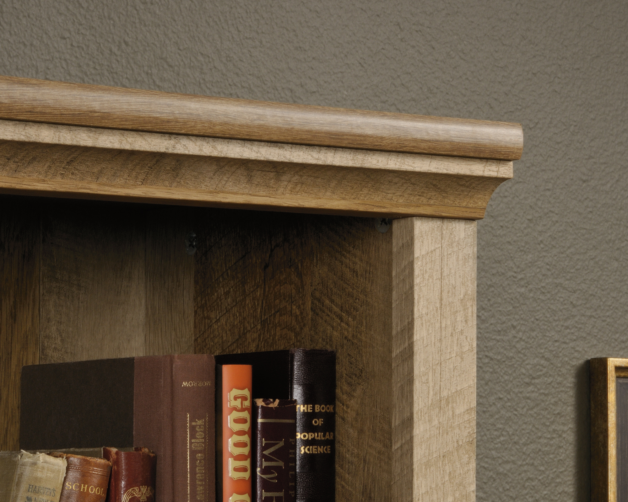 Sauder Select 5-Shelf Bookcase Craftsman Oak