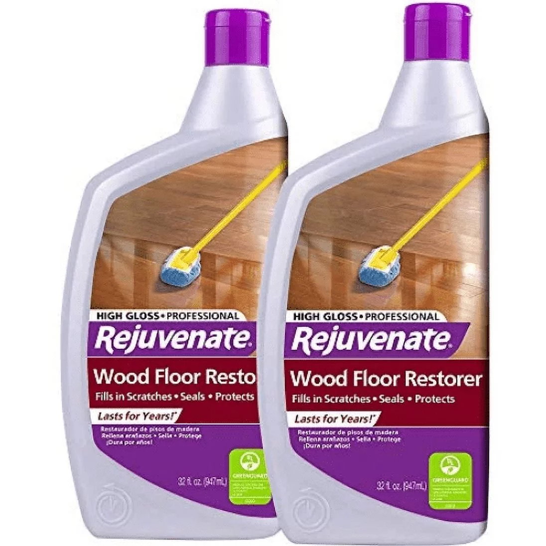 Rejuvenate RJ32PROFG2 Floor Restorer, 32oz ( 2 Pack), High Gloss