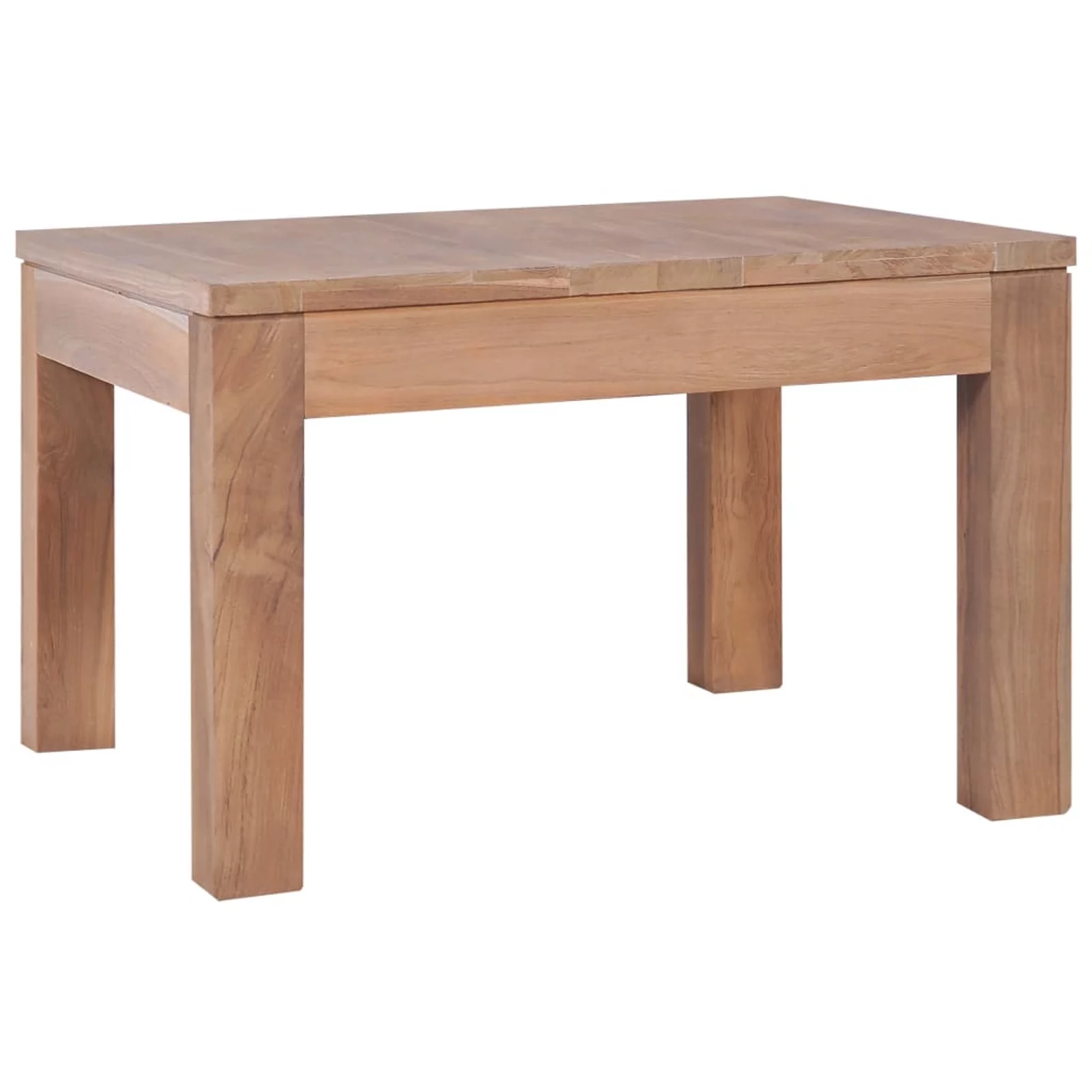 Suzicca Coffee Table Solid Teak Wood with Natural Finish 23.6