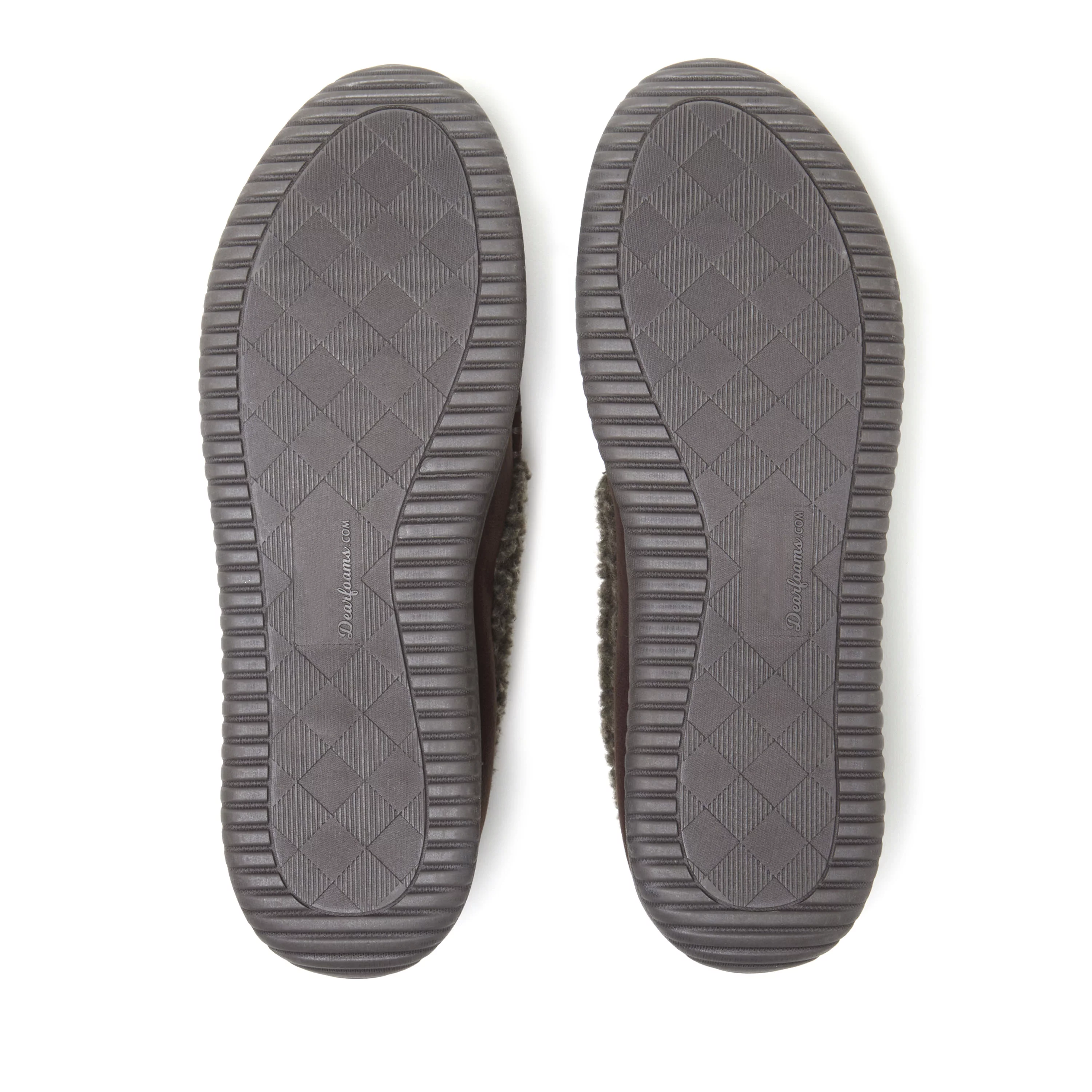 Dearfoams Men's Alexander Microsuede Moccasin Slipper