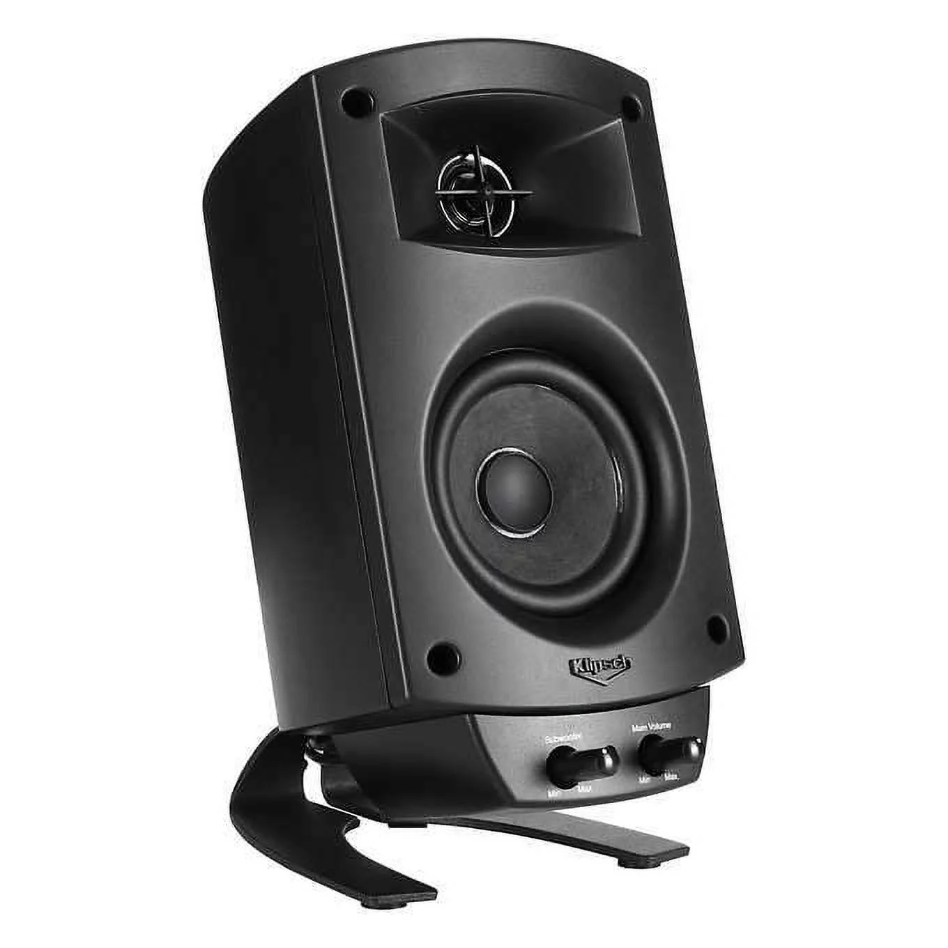 Klipsch ProMedia 2.1 Speaker System, 160 W RMS, Black