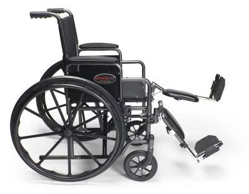 Everest & Jennings Advantage LX Wheelchair, Everyday Value for Adult Use, 18