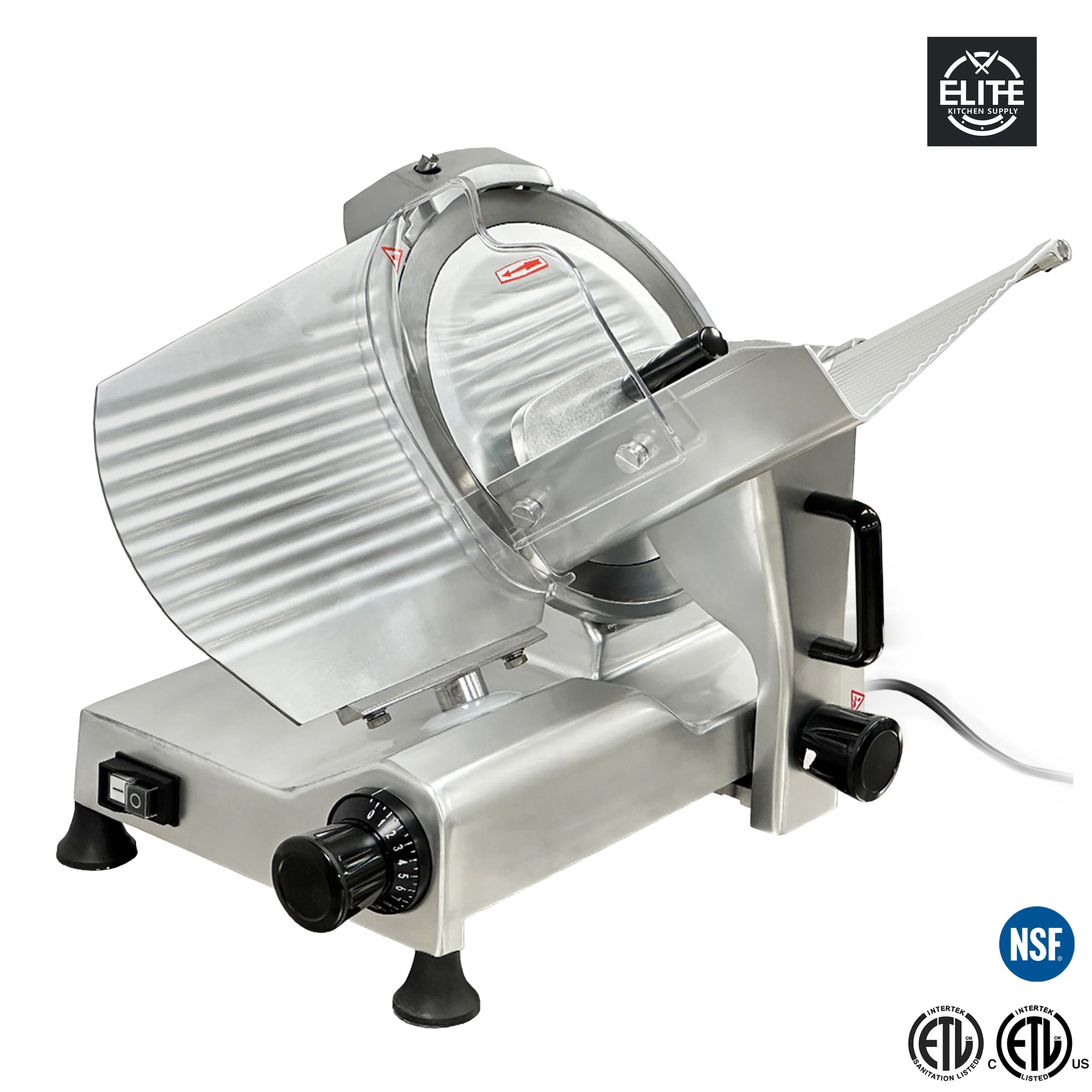12 in. Blade 110V Commercial Blade, Home Deli Food Slicer Electric Meat Slicer, NSF