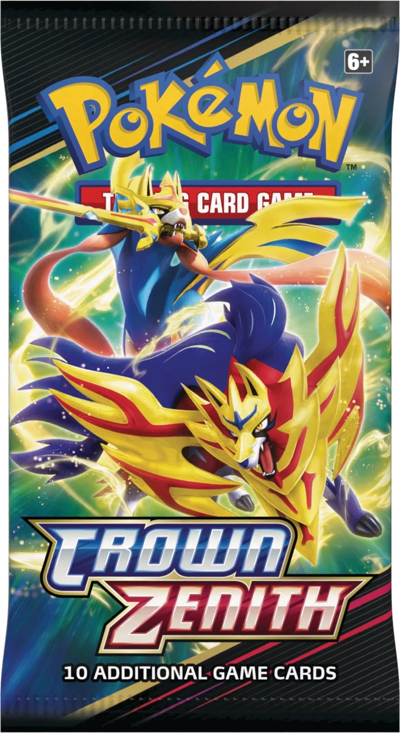 Pokémon Trading Card Games SAS12.5 Crown Zenith Premium Shiny Figure Box - Zacian