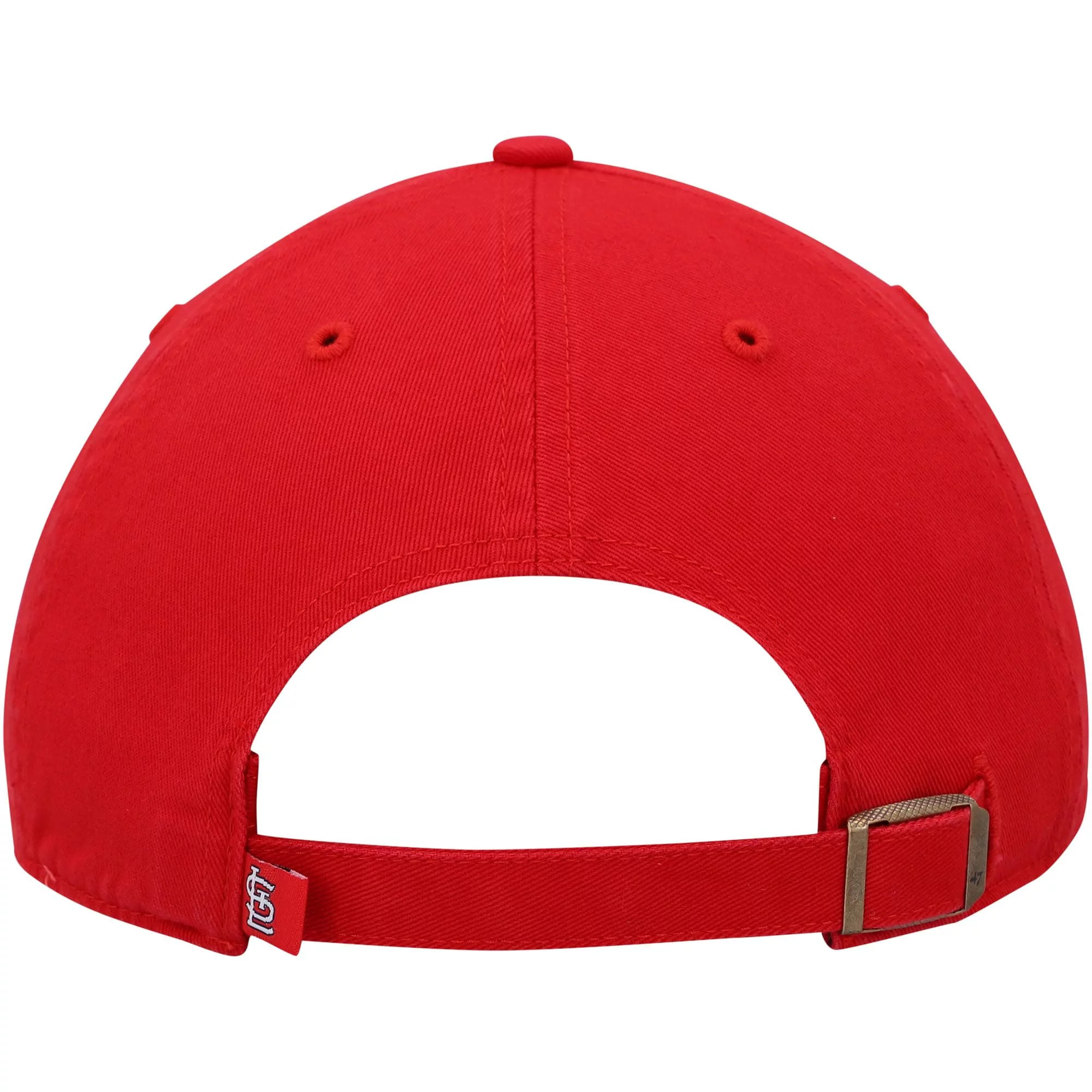 Men's '47 Red St. Louis Cardinals Game Clean Up Adjustable Hat - OSFA
