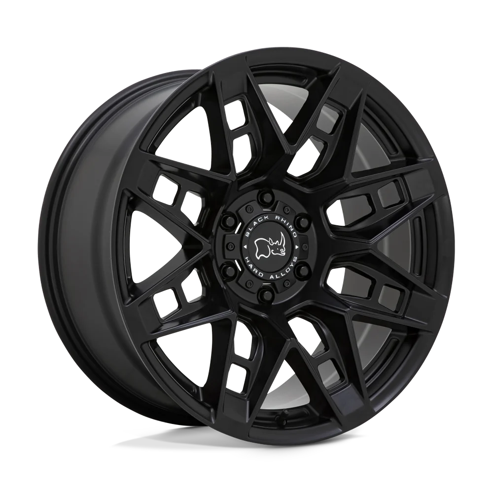 Black Rhino Cast Aluminum Rim BRCPK 17X8.5 5X5.0 M-BLK -18MM, 1785CPK-85127M71