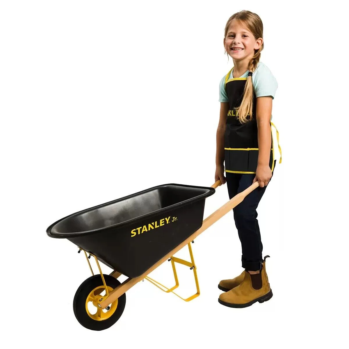 Stanley Jr Wheelbarrow & 7 Piece Garden Set