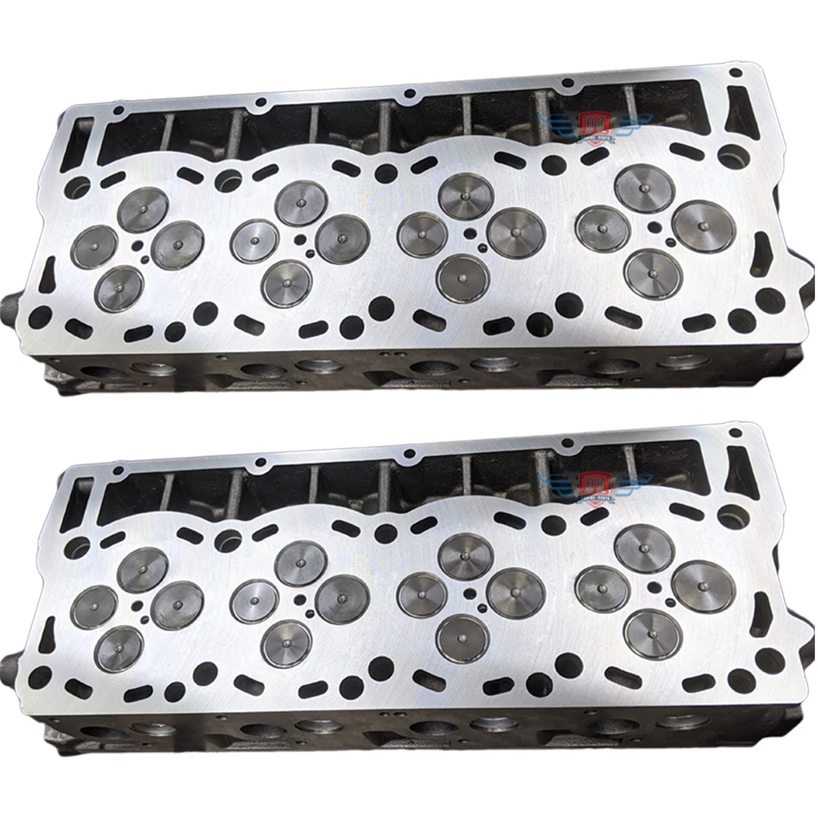 New and Improved Loaded Cylinder Head Pair - Fits 6.4L Ford Powerstroke 2008-2010 Truck and Van