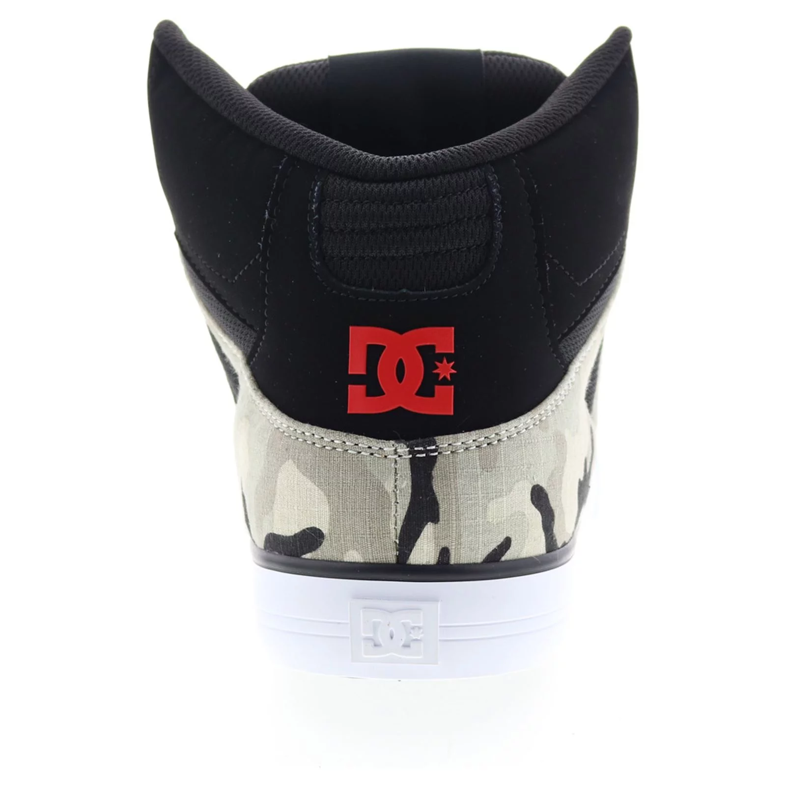 DC Men's Pure High-Top Shoes - Astro Camo Black - 11