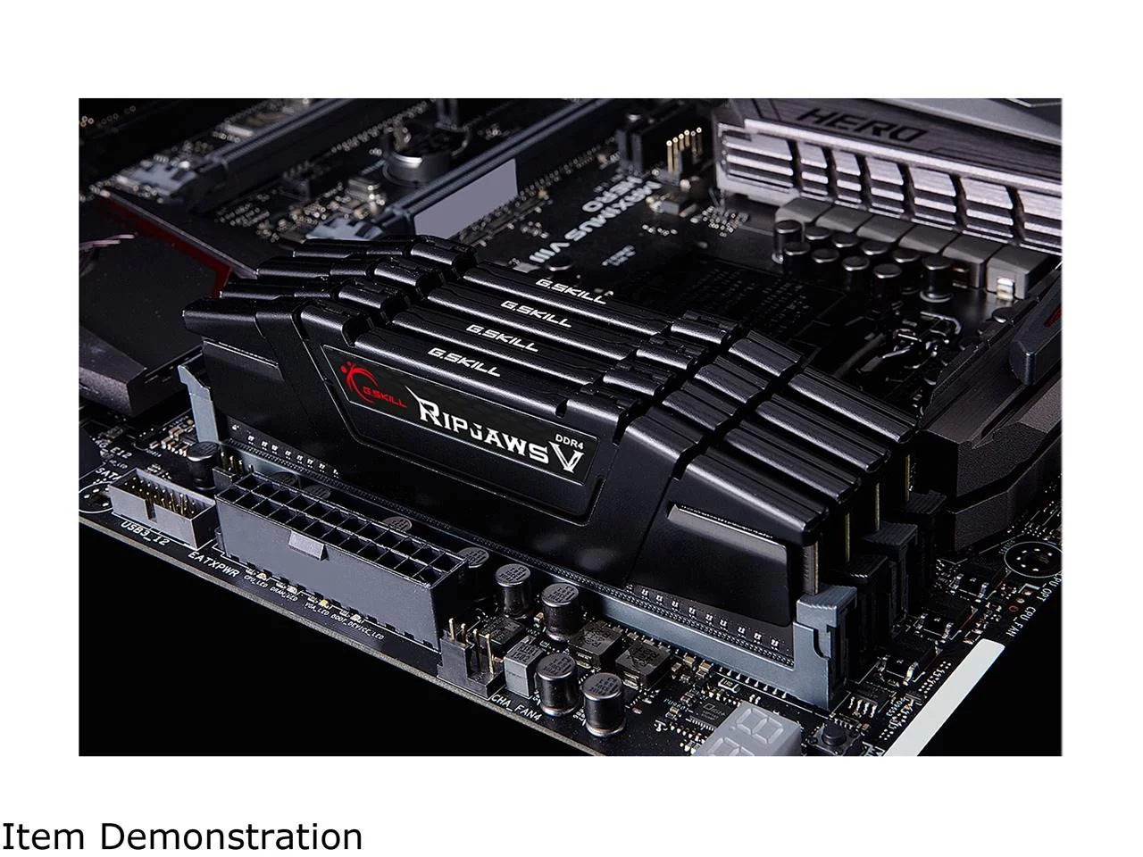 G.SKILL Ripjaws V Series 32GB (2 x 16GB) 288-Pin PC RAM DDR4 4600 (PC4 36800) Desktop Memory Model F4-4600C19D-32GVK