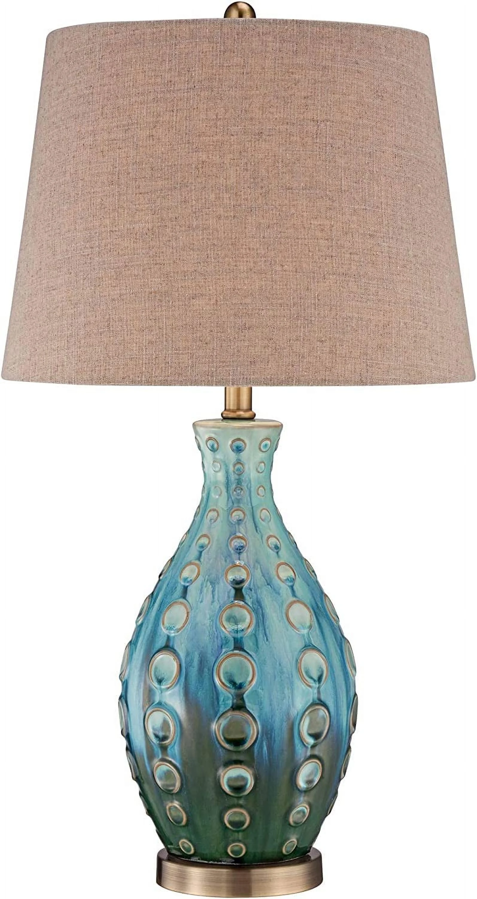 Mid Century Modern Vase-Shaped Table Lamp 26.5