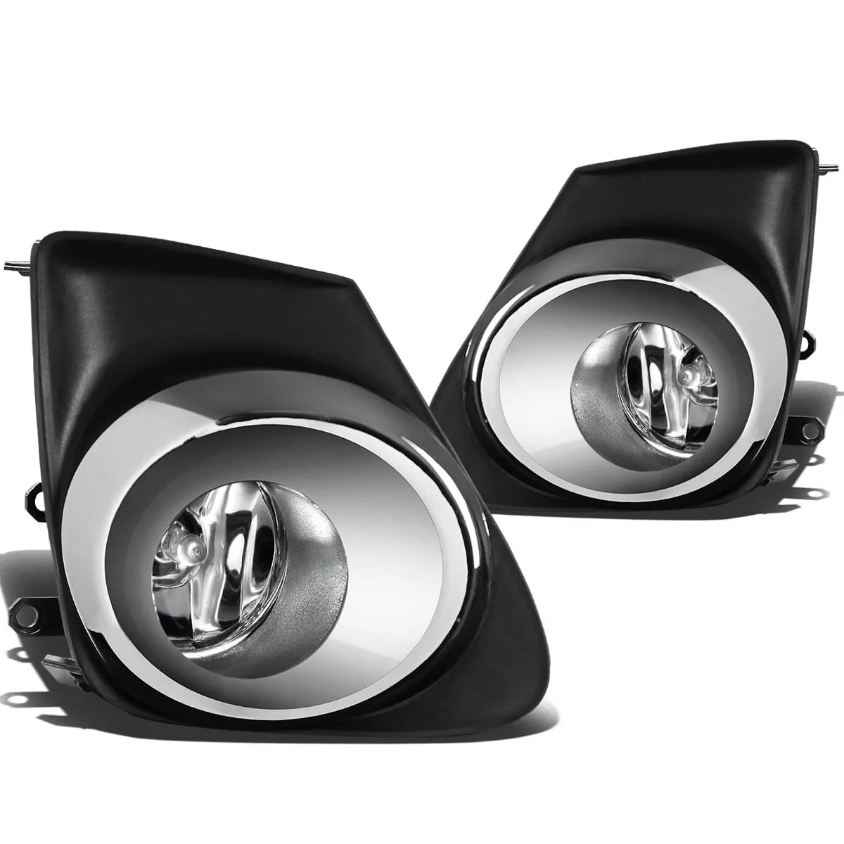 DNA Motoring FL-ZTL-234-CH For 2011 to 2013 Toyota Corolla Driving Bumper Fog Light Lamp+Bulbs+Switch Clear Lens 12