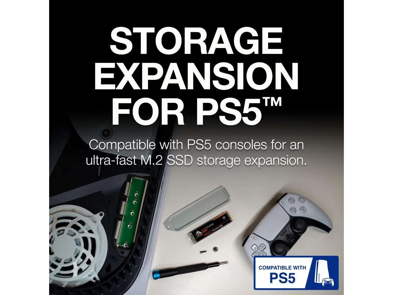 Seagate FireCuda 530 M.2 2280 2TB PCIe Gen4 x4 NVMe 1.4 3D TLC Internal Solid State Drive (SSD) ZP2000GM3A013