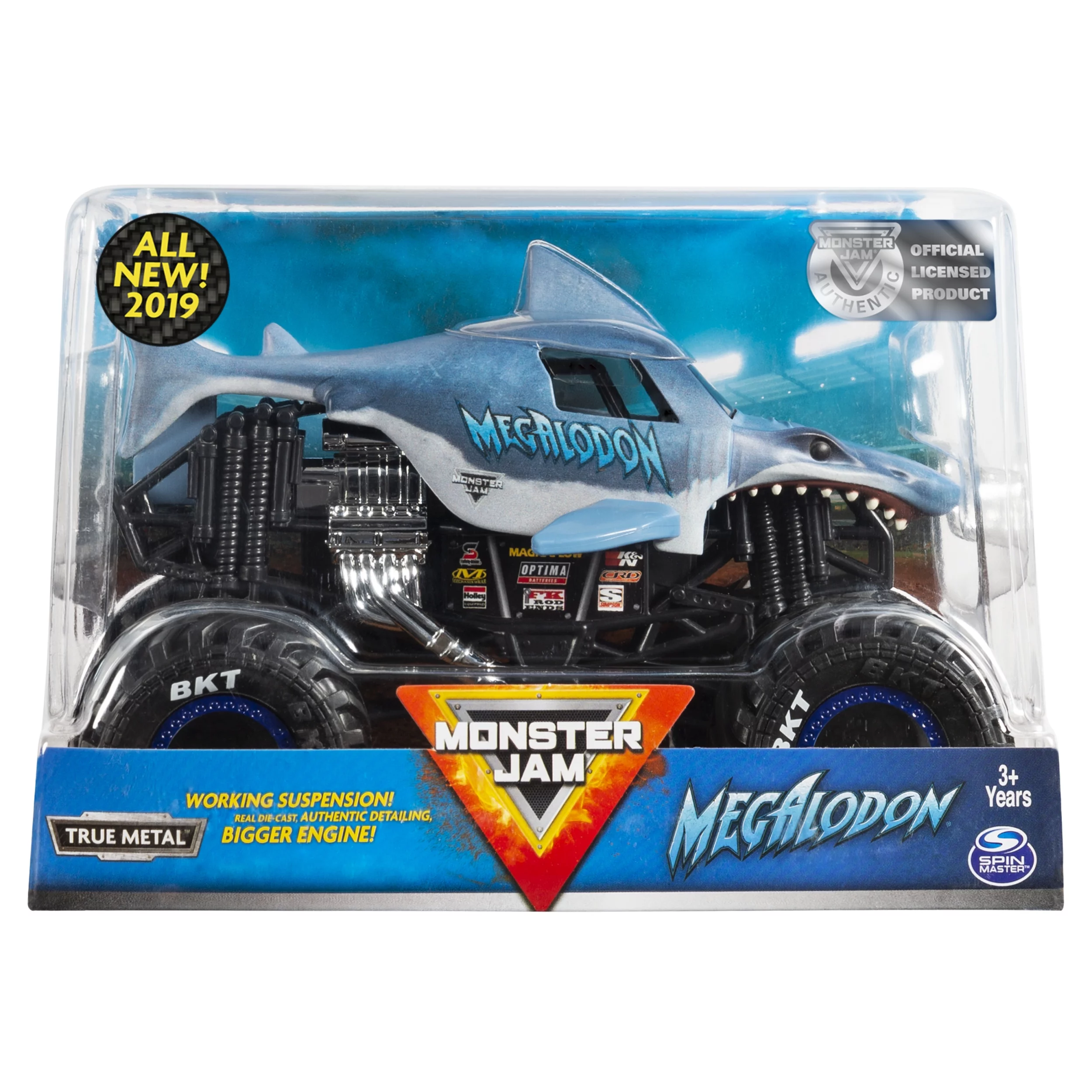 Monster Jam, Official 1:24 Die-Cast Vehicle (Style and Colors Vary)
