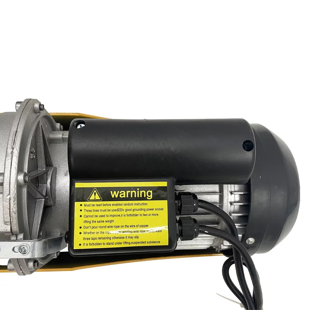 INTSUPERMAI Electric Capstan Winches 2000lbs Lift Hoist Crane Garage Ceiling Pully Winch 220V