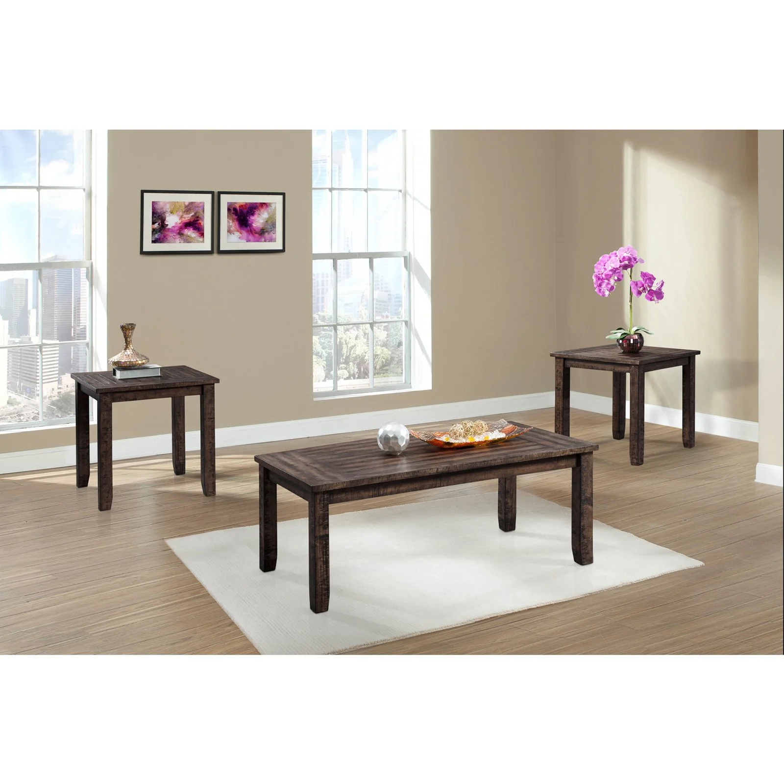 Flynn 3-Piece Occasional Table Set